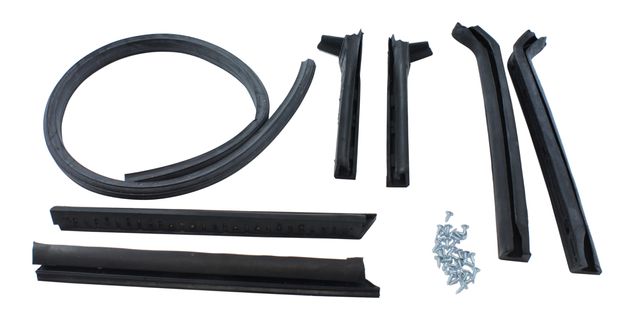 Rubber seal kit Top CV 71-73 in the group Ford/Mercury / Ford Mustang 65-73 / Body / Rubber/weather stripping / Weatherstrip convertible Mustang 65-73 at VP Autoparts AB (D1ZZ-7653986)