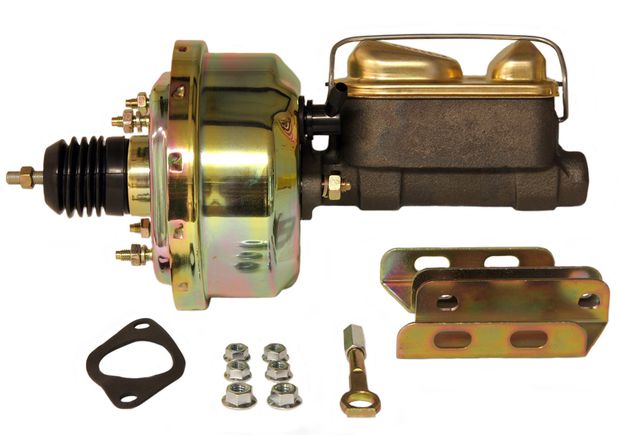 Booster with 2-circ M-cylinder 64-66 in the group Ford/Mercury / Ford Mustang 65-73 / Brake system / Master cylinder/booster / Brake booster/kits Mustang 65-66 at VP Autoparts AB (DBC-A28143)