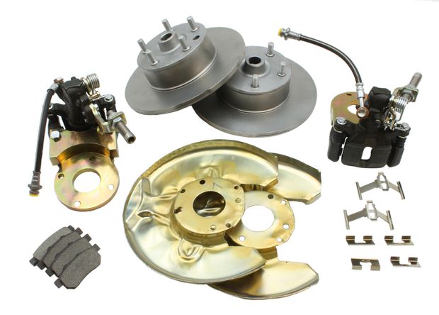Disc brake conv.kit rear PV in the group Volvo / PV/Duett / Brake system / Brakes rear / Rear wheel brake 544 B18 1962-66 at VP Autoparts AB (DBK-673797)