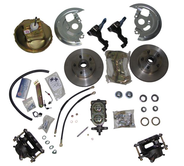 Disc brake kit GM 64-72 w.M-cyl in the group General Motors / Chevelle/El Camino/Monte Carlo / Brake system / Wheel brakes front / Front brake disc Chevelle/El Camino at VP Autoparts AB (DBK6472MC)
