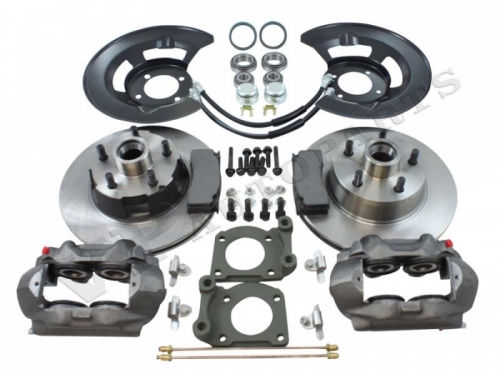 Disc brake kit 64-66 Mustang Premium in the group Ford/Mercury / Ford Falcon / Brake system / Wheel brakes front / Front brake disc Falcon at VP Autoparts AB (DBKMU6466)