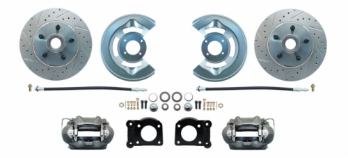 Disc brake kit Mustang 65-73 Upgrade in the group Ford/Mercury / Ford Mustang 65-73 / Brake system / Wheel brakes front / Front disc brake Mustang 65-73 at VP Autoparts AB (DBKMU6573-HP)