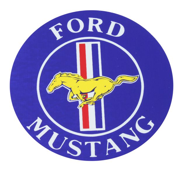 Decal Mustang circle 3