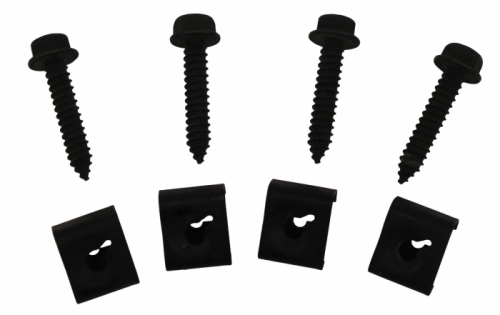 HW Kit Armrest 67-68 Mustang/Cougar in the group Ford/Mercury / Ford Mustang 65-73 / Interior / Door panels / Door panel hardware at VP Autoparts AB (F-294)