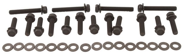 Bolt kit exhaust manifold 390/428 67-68 in the group Ford/Mercury / Ford Mustang 65-73 / Exhaust system / Exhaust manifold/headers / Fasteners Exhaust Manifold at VP Autoparts AB (F-539)