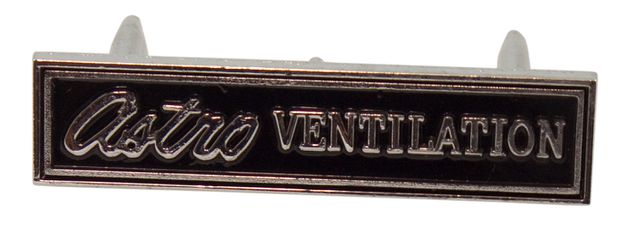 Emblem Astro Ventilation Camaro 69 i gruppen General Motors / Camaro/Firebird 67-81 / Innenausstattung / Armaturenbrett / Emblem Instrumentpanel 1967-81 hos VP Autoparts AB (GM-3950046)