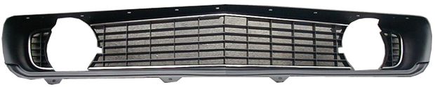 Grill Camaro 69 Standard svart i gruppen General Motors / Camaro/Firebird 67-81 / Karosseri / Front/grill / Grill Camaro 1967-69 hos VP Autoparts AB (GM3957062)