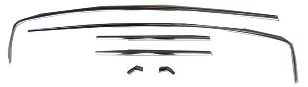 Prydnadslist dropplist Chevelle 2 dr 70-72 i gruppen General Motors / Chevelle/El Camino/Monte Carlo / Karosseri / Prydnadslister / Prydnadslister Chevelle/El Camino 1968-72 hos VP Autoparts AB (GMK-4033-925-70S)