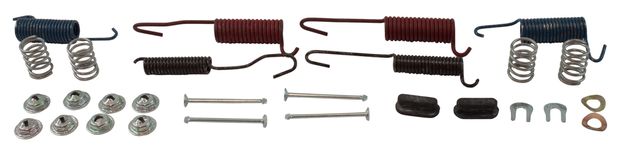 Mounting kit brake shoes Ford 65-71 Rear in the group Ford/Mercury / Ford Mustang 65-73 / Brake system / Wheel brakes rear / Rear wheel brake hardware 65-73 at VP Autoparts AB (H7101)