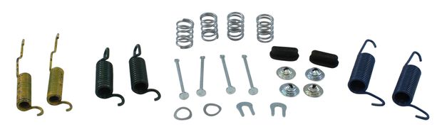 Mounting kit brake shoes V8 rear 72-73 1 in the group Ford/Mercury / Mercury Cougar 67-73 / Brake system / Wheel brakes front / Front brake drum Cougar at VP Autoparts AB (H7160)