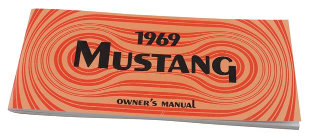 Instruktionsbok Mustang 1969 i gruppen Tillbehr / Litteratur / Handbcker/Manualer Ford/Mercury hos VP Autoparts AB (IB69)