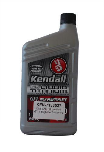 Oil SAE 30 Kendall GT-1 Hi-Performance in the group  /  / Oil & oil filters at VP Autoparts AB (KEN-7133527)