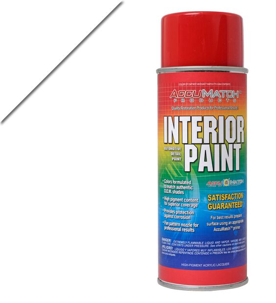 Interior paint white semi gloss 69-73 in the group Ford/Mercury / Ford Mustang 65-73 / Interior / Vinyl dye/interior paint / Interior paint at VP Autoparts AB (L-15855)