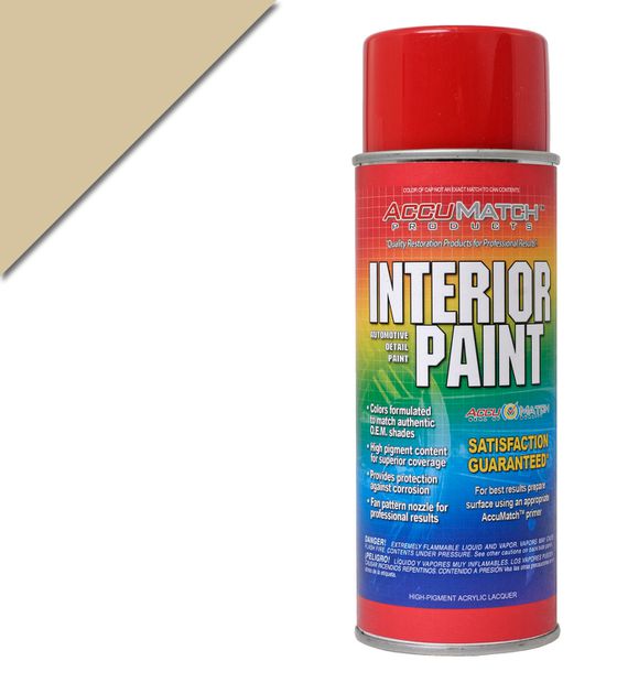 Interior paint 66 parchment in the group Ford/Mercury / Ford Mustang 65-73 / Interior / Vinyl dye/interior paint / Interior paint at VP Autoparts AB (L-5779)
