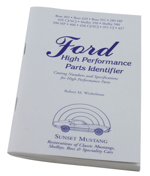 Handbok Ford High performance identifier i gruppen Tillbehr / Litteratur / Handbcker/Manualer Ford/Mercury hos VP Autoparts AB (L-68)