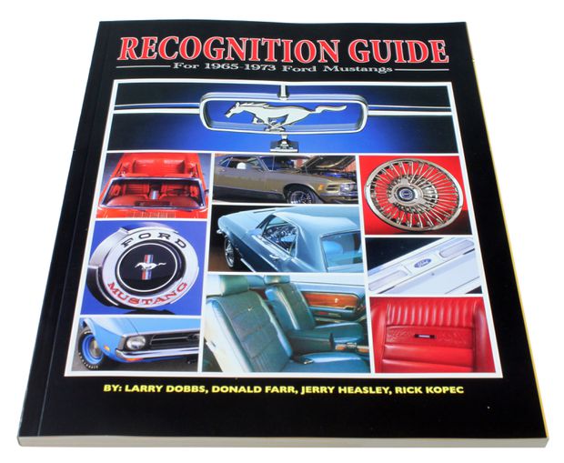 Bok Mustang 65-73 Recognition Guide i gruppen Tillbehr / Litteratur / Handbcker/Manualer Ford/Mercury hos VP Autoparts AB (L69)
