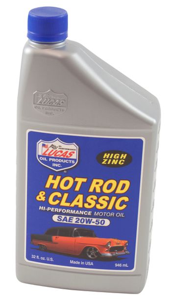 Hot Rod & Classic Engine Oil 20-50 LUCAS in the group  /  / Oil & oil filters at VP Autoparts AB (LUC-10689)