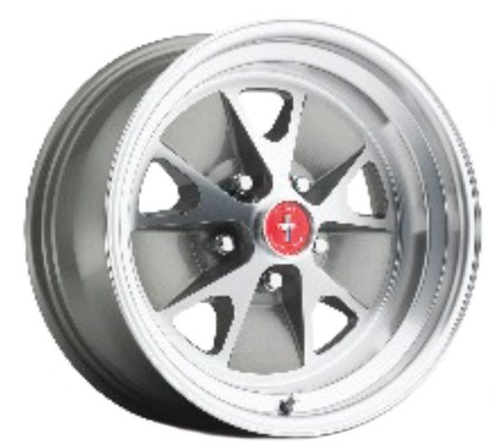 Legendary aluminum styled steel 15x7 in the group Ford/Mercury / Ford Mustang 65-73 / Wheels/tires / Wheels Mustang at VP Autoparts AB (LW20-50754B)