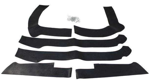 Rubber kit Splash shield 64-66 in the group Ford/Mercury / Ford Mustang 65-73 / Body / Rubber/weather stripping / Rubber gaskets Mustang 65-66 at VP Autoparts AB (M115G)