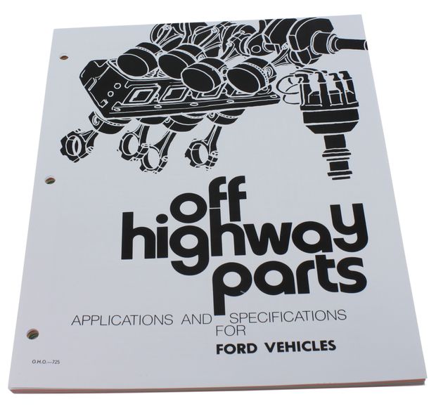Manual Off highway parts Must. in the group Accessories / Literature / Manuals Ford/Mercury at VP Autoparts AB (MP0013)