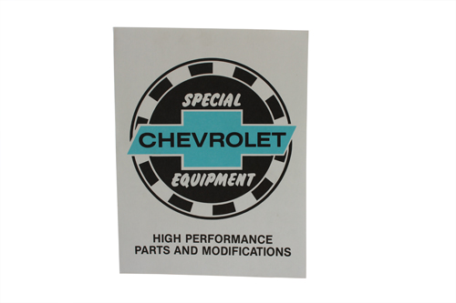 Chevrolet Special parts Manual in the group Accessories / Literature / Manuals GM at VP Autoparts AB (MP0023)