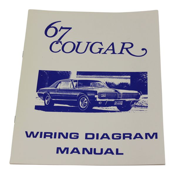 Elschema Cougar 1967 i gruppen Tillbehr / Litteratur / Handbcker/Manualer Ford/Mercury hos VP Autoparts AB (MP0064)