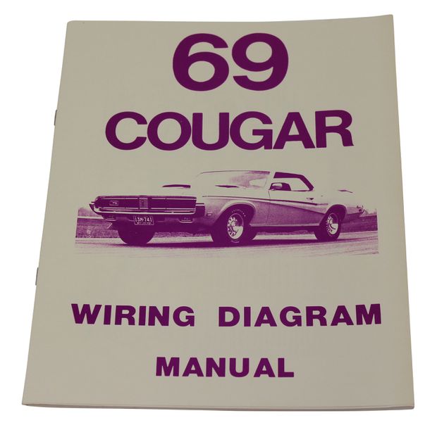 Elschema Cougar 1969 i gruppen Tillbehr / Litteratur / Handbcker/Manualer Ford/Mercury hos VP Autoparts AB (MP0066)