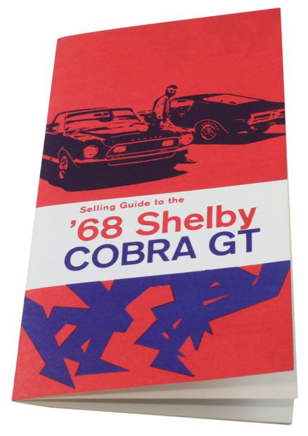 Manual Shelby salesman data in the group Accessories / Literature / Manuals Ford/Mercury at VP Autoparts AB (MP0083)