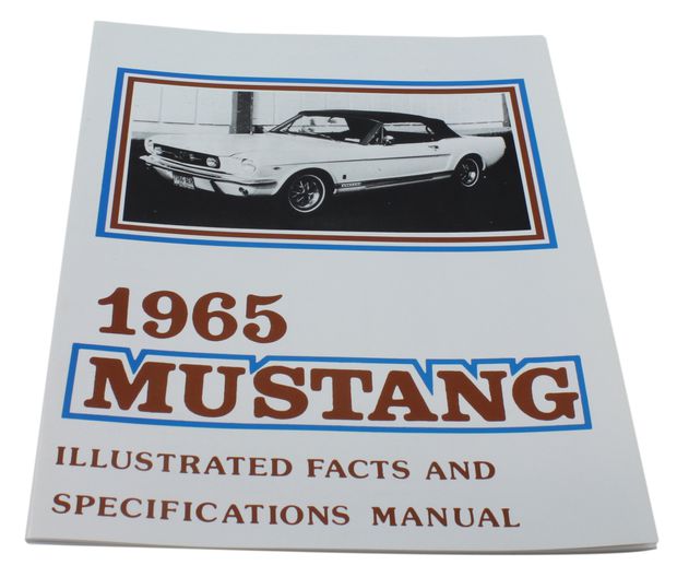 Illustrated facts Mustang 1965 in the group 14 at VP Autoparts AB (MP0292)