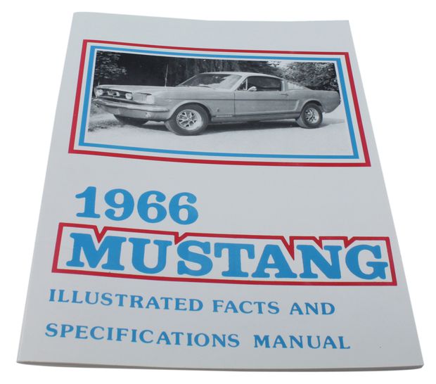 Faktabok med bilder Mustang 1966 i gruppen 14 hos VP Autoparts AB (MP0293)