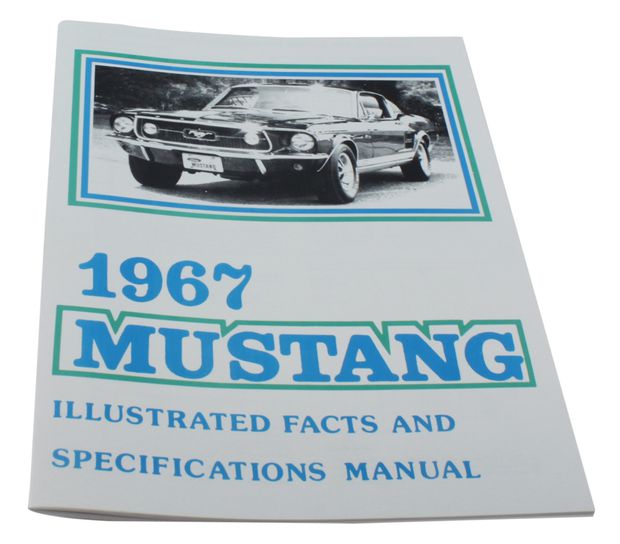 Faktabok med bilder Mustang 1967 i gruppen 14 hos VP Autoparts AB (MP0294)