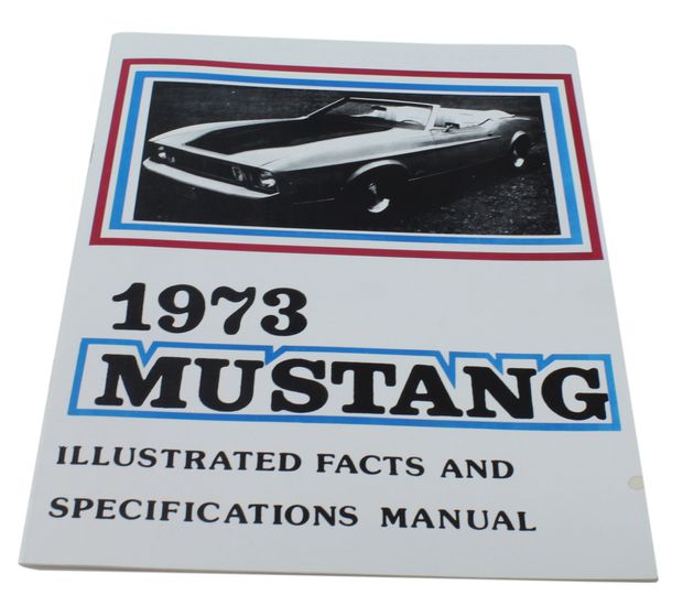 Illustrated facts Mustang 1973 in the group 14 at VP Autoparts AB (MP0300)