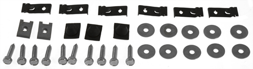 Mounting kit Frt fender 122 without seal in the group Volvo / Amazon / Body / Body sides/roof / Miscellaneous Amazon at VP Autoparts AB (MSA11B)