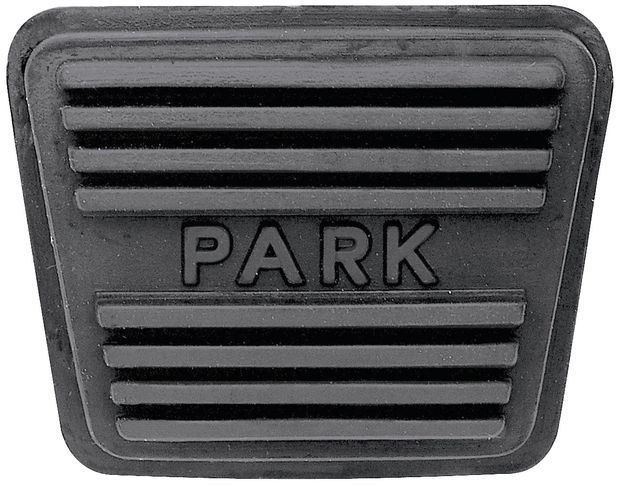 64-81 Park Brake Pedal Pad in the group General Motors / Chevy II/Nova / Brake system / Master cylinder/booster / Brake pedal/pedal rubber Chevy II/Nova at VP Autoparts AB (OER-3893181)