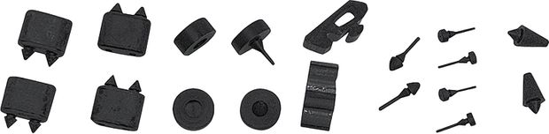 69 Camaro Standard Rubber Stopper Kit in the group General Motors / Camaro/Firebird 67-81 / Body / Rubber/weather stripping / Rubber gaskets/bumps Camaro 67-69 at VP Autoparts AB (OER-K88063)