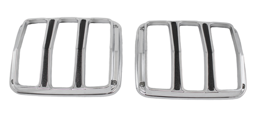 Tail light bezel Mustang 64-66 in the group Ford/Mercury / Ford Mustang 65-73 / Electrical components/lights / Lights / Rear light Mustang 65-68 at VP Autoparts AB (OER-P13489AP)