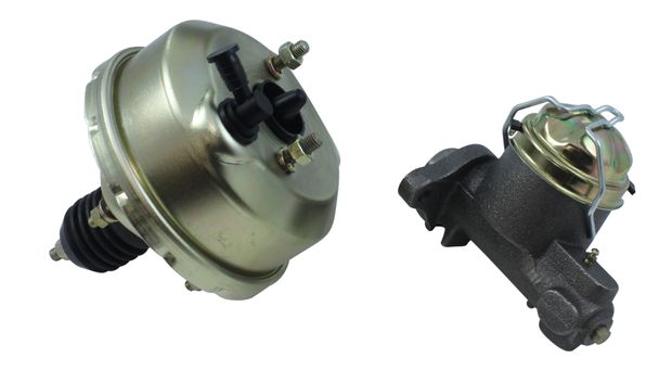 Brake booster 64-66 with brake cyl  A/T in the group Ford/Mercury / Ford Mustang 65-73 / Brake system / Master cylinder/booster / Brake booster/kits Mustang 65-66 at VP Autoparts AB (PB65AT)
