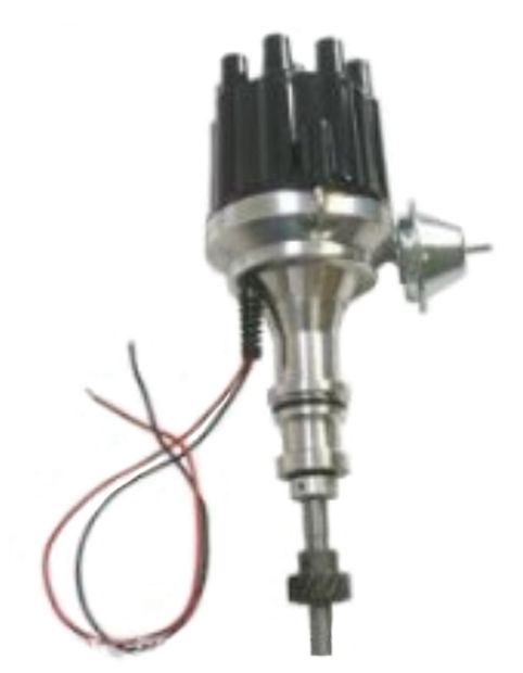 Distributor Ford SB 64-73 w.vacuum Pertr in the group Ford/Mercury / Ford Mustang 65-73 / Electrical components/lights / Ignition system / Distributor Mustang 65-73 at VP Autoparts AB (PX-1307)
