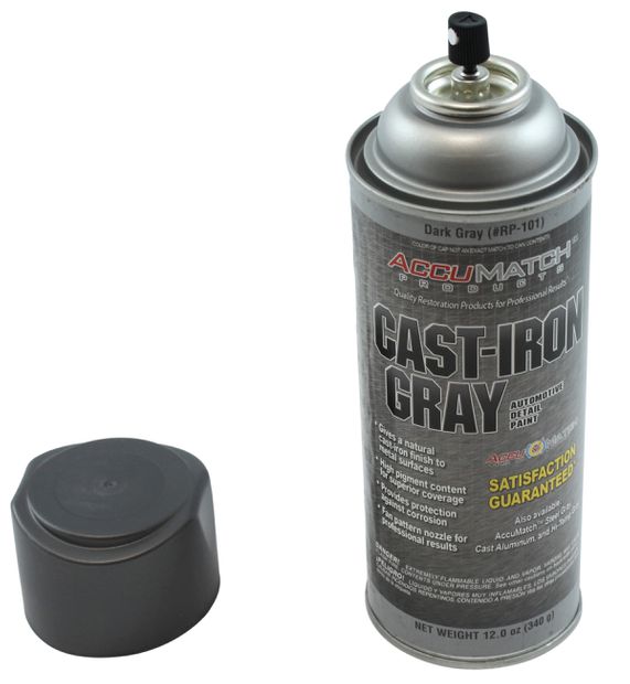 Cast Iron Gray Spray in the group Volvo / 940/960 / Miscellaneous / Wax/glue/fluids / Enamel/paint 900 at VP Autoparts AB (RP-101)