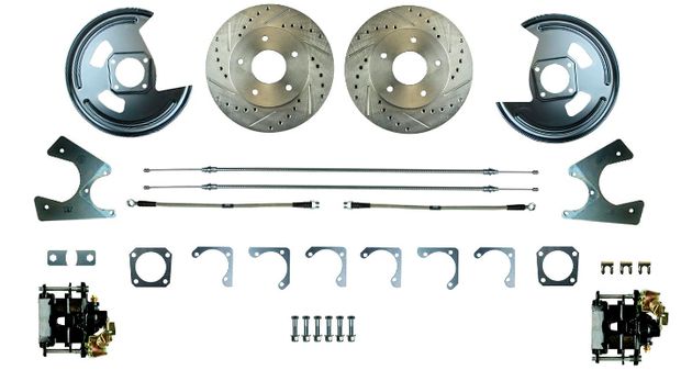 Disc brake kit rear GM 55-81 in the group General Motors / Camaro/Firebird 67-81 / Brake system / Wheel brakes rear / Rear brake Camaro 1967-75 at VP Autoparts AB (RSD-AFXRD01S)