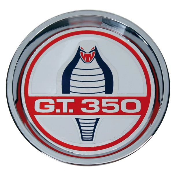 Centrumkpa 65-66 GT350 cobra logo i gruppen Ford/Mercury / Ford Mustang 65-73 / Flg/dck / Navkapslar/centrumkpor Mustang hos VP Autoparts AB (S2MS-1130-B)
