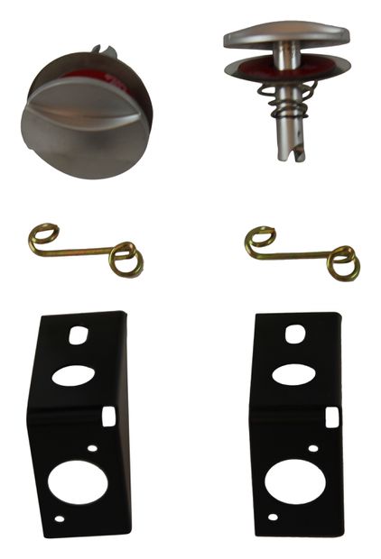Hood Pin Kit 68 Shelby in the group Ford/Mercury / Ford Mustang 65-73 / Body / Hood/hood area / Hood, hinges & hood latches Shelby at VP Autoparts AB (SHL1101)
