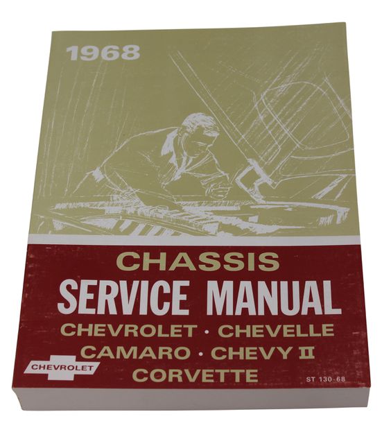 Service Manual 68 Chassis Chev/Cam/Chevelle/Chev2/Corv i gruppen  /  / Litteratur hos VP Autoparts AB (SM0017)
