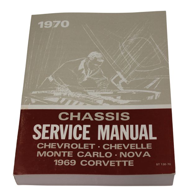 Service Manual 70 Chassis Camaro/Chevelle/Chev2/Corv i gruppen  /  / Litteratur hos VP Autoparts AB (SM0019)