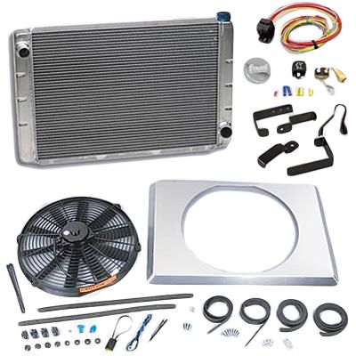 Radiator Fan Shroud Combo Summit in the group Ford/Mercury / Ford Mustang 65-73 / Cooling system / Cooling system Mustang 67-73 at VP Autoparts AB (SUM-CSUM3802)
