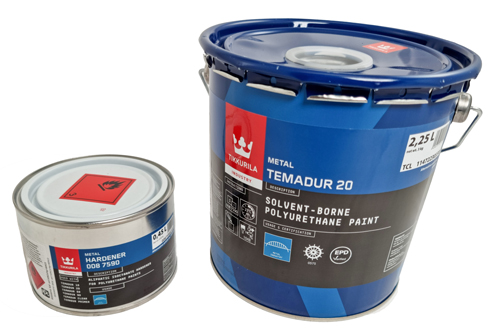 Temadur 20 svart RAL 9005 (3 liter) i gruppen Tillbehr / Lack/frg / vrigt frg / vrig frg hos VP Autoparts AB (TEM-209005)