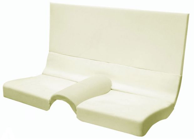 65-70 Mustang FB Rear Seat Foam TMI in the group Ford/Mercury / Ford Mustang 65-73 / Interior / Seats rear / Fold down rear seat at VP Autoparts AB (TMI-43-72715)