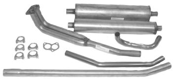 Exhaust system 210 67-68 B18/B20 SS in the group Volvo / PV/Duett / Fuel/exhaust system / Exhaust system / Exhaust system 210 B18 1967-69 at VP Autoparts AB (VO30401)