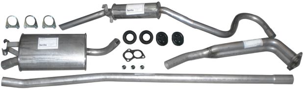 Exhaust system 120 wagon 67-70 SS in the group Volvo / Amazon / Fuel/exhaust system / Exhaust system / Exhaust system Amazon 220 B18/B20 1967-70 at VP Autoparts AB (VO30801)