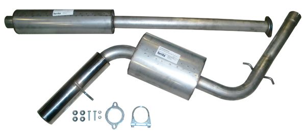 Exhaust system S60 2.4 140-170 hp SS in the group Volvo / Other Volvo / Fuel/exhaust system / Exhaust system at VP Autoparts AB (VOK60000S)